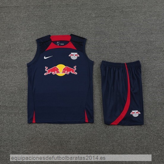 Nuevo Entrenamiento Sin Mangas Conjunto Completo Leipzig 23/24 Azul Marino Baratas